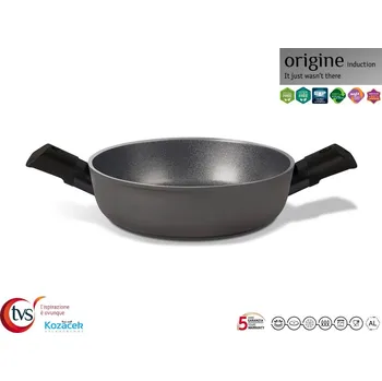 Pánev TVS Pánev nepřilnavá ¤28cm 2 ucha ORIGINE indukce