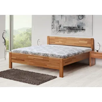 BMB SOFI - masivní buková postel 140 x 210 cm, buk masiv