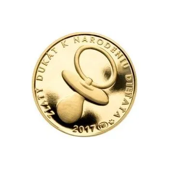 Volný čas 2017 - Dukát k narodeniu dieťaťa