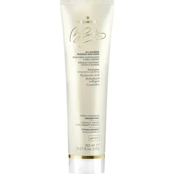 Vlasová regenerace Medavita Blondie All Blondes posilující maska pro blond vlasy 150 ml