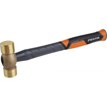 Kladivo Palice mosazná 450g, sklolaminátová násada FIBERGLASS, Festa