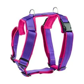 Postroj pro psa Postroj 4Dox Comfort plus - fialový XL