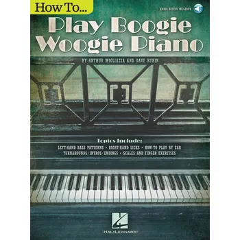 How To Play Boogie Woogie Piano (Book/Online Audio) 980671