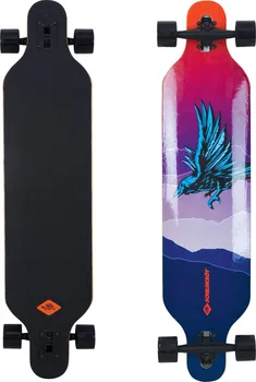 Skateboard Schildkrot Longboard Freeride 41" God Feather