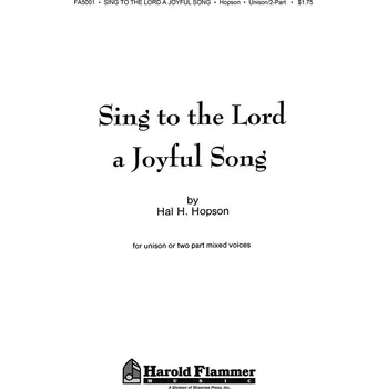 Hopson Sing To The Lord Sa 54589