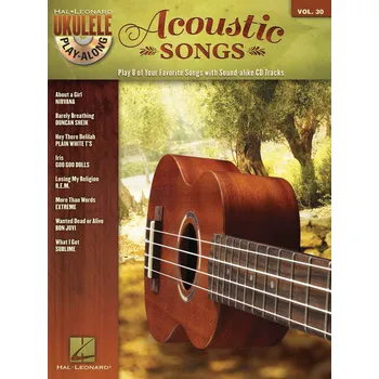 Acoustic Songs - Ukulele Play-Along Volume 30 - noty pro ukulele 978774
