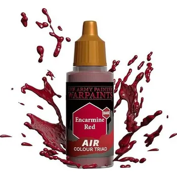 Modelářská barva Army Painter Warpaints Air Encarmine Red 18ml