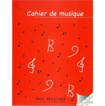 Cahier De Musique 8 Portes Et Pages D'criture Seyes - 16 Pages 31151