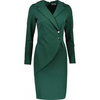 Numoco 340-1 zelené Dámské šaty Numoco 340-1 zelené