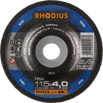 Brusný kotouč Kotouč brusný 115x7.0 RS2 PROline (200184) RHODIUS kotouč brusný