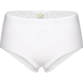 Kalhotky KALHOTKY bambusové Bambutik - VYŠŠÍ PAS bílá L