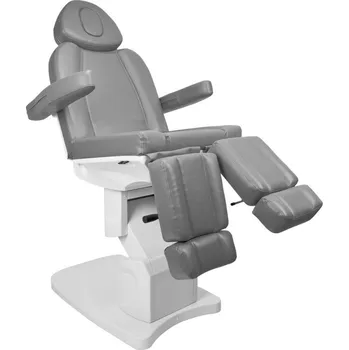 Pedikérské křeslo KOSMETICKÉ ELEKTRICKÉ KŘESLO. AZZURRO 708AS PEDI 3MOTOR ŠEDÁ