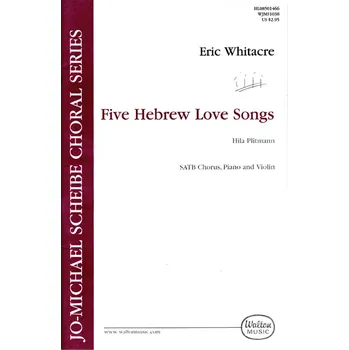 Five Hebrew Love Songs noty pro sbor SATB 1020541