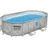 Bazén Bestway Rattan Swim Vista 4,27 x 2,50 x 1 m + kartušová filtrace, schůdky, plachta