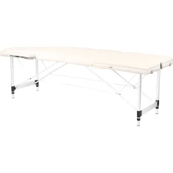 Masážní křeslo OCEL PRO MASÁŽ HLINÍKOVÝ KOMFORT 3 SEGMENTOVÝ KRÉM