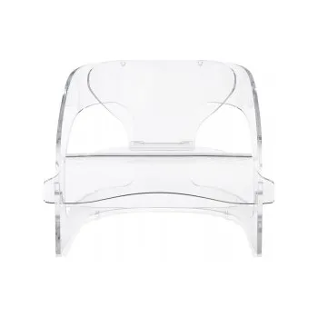 Křeslo Joe Colombo transparentní