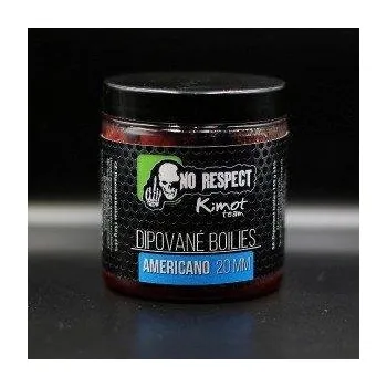 Boilies No Respect Live Range Dipované boilies Americano 24mm 150gr