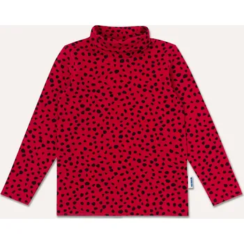 Chlapecké tričko Dívčí rolák - Winkiki WKG 12072, červená Barva: Červená, Velikost: 110