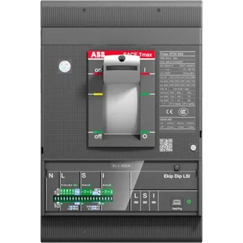 Jistič ABB TMAX XT - XT5XT5N 400 Ekip Dip LSI In=400 3p F F 1SDA100354R0001 1SDA100354R0001