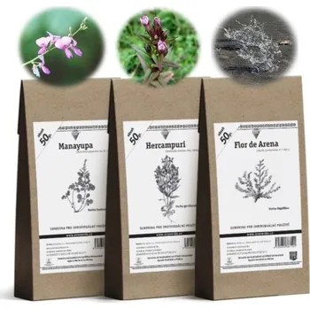 Přírodní produkt Oro Verde Očistná kúra Manayupa & Hercampuri & Flor de Arena - 3 x 50 g