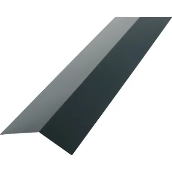 Střecha Lišta okapní H12 BRAVO Barva: RAL 7016 - Antracit, Velikost: 1 metr