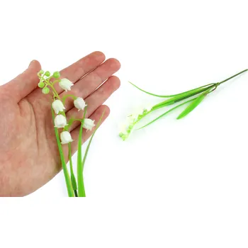 umělá květina Umělá větvička Konvalinka