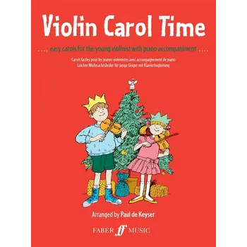 Violin Carol Time jednoduch vnon melodie pro housle a klavr 919940