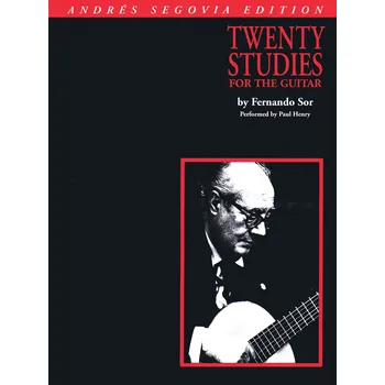 Andres Segovia - 20 Studies for Guitar ( Sor ) noty na kytaru 974258