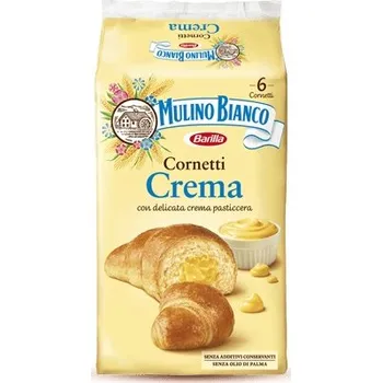 Krémové croissanty s pudinkem, Mulino Bianco cornetti crema