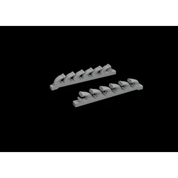 Plastikový model BRASSIN 1/72 S-199 exhaust stacks PRINT (EDU)