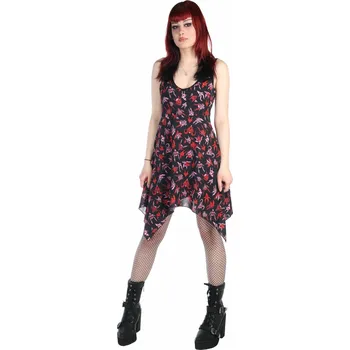 Dámské šaty šaty dámské KILLSTAR - Devilish Sun - Black