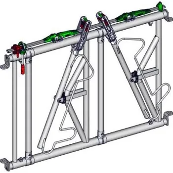 Žlabová zábrana pro skot Safety, 2 místa/1,60m