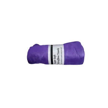 Osuška z mikrovlákna 70×140cm - fialová