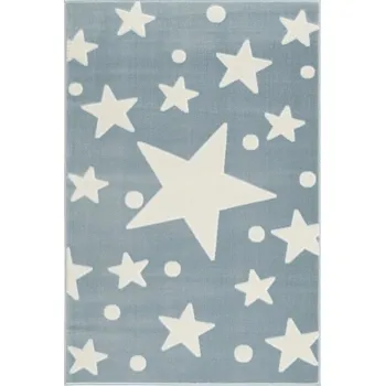 Koberec Livone Dětský koberec Happy Rugs ESTRELLA modro/bílý 100x160cm