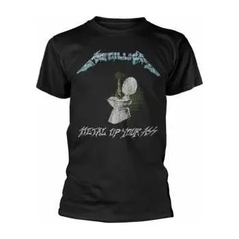 Pánské tričko Merch Metallica: Tričko Metal Up Your Ass XL 2022
