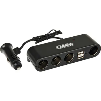 Lampa 39024 rozčtyřka zapalovače 12/24V…