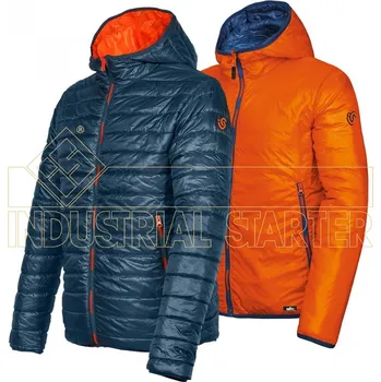 INDUSTRIAL STARTER KENNY oboustranná bunda modro-oranžová Velikost: M