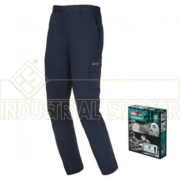 montérky INDUSTRIAL STARTER EASY STRETCH pracovní kalhoty modré Velikost: XL