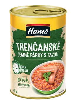 Hotové jídlo Hamé Trenčanské jemné párky s fazolí 415 g