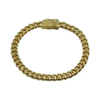 Náramek Doria Pánský náramek řetízkový zlatý L343