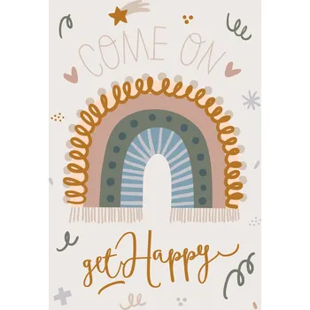 Plakát Dream Creations Dětské plakáty podzimní barvy | 3 vzory Vzor: Duha