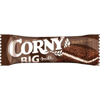 Čokoládová tyčinka Corny Big Milk Dark & White 40 g