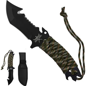 Sebeobrana CHZ Lovecký nůž "BUSHCRAFT EDC" s pouzdrem (I VRHACÍ!)