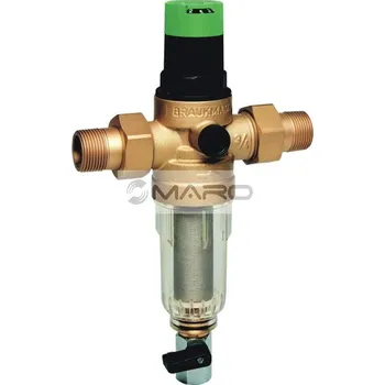 Ventil resideo Braukmann Filtr na pitnou vodu Miniplus FK06 proplachovatelný s redukčním ventilem 3/4", 100 µm, 30°C, FK06-3/4AA