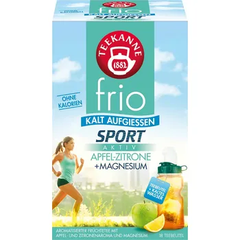 TEEKANNE FRIO OVOCNÝ LEDOVÝ ČAJ SPORT JABLKO A CITRON + MAGNESIUM 45g NĚMECKO!