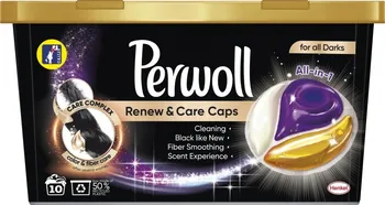 Tableta na praní Perwoll Renew & Care Caps Black