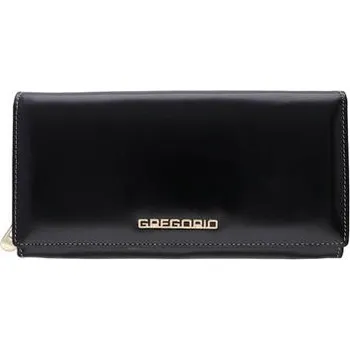 Peněženka Dámská kožená peněženka černá GREGORIO U195
