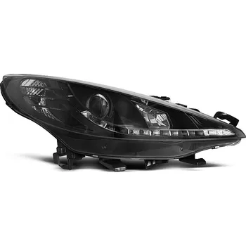 Přední světlomet TUNING-TEC Přední světla Peugeot 207 06-09 - černé