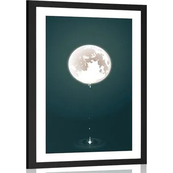 Plakát Dovido Plakát s paspartou okouzlující měsíc