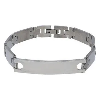 Náramek Doria Náramek pánský stříbrný, chirurgická ocel N252